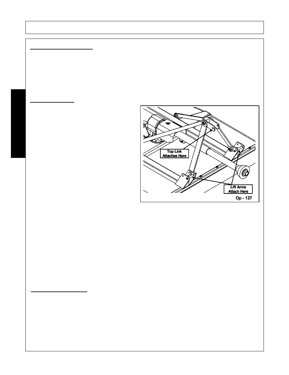 3 tractor horsepower, 4 3-point hitch, 5 front end weight | Operation, Opera t ion | Alamo A60B User Manual | Page 92 / 138