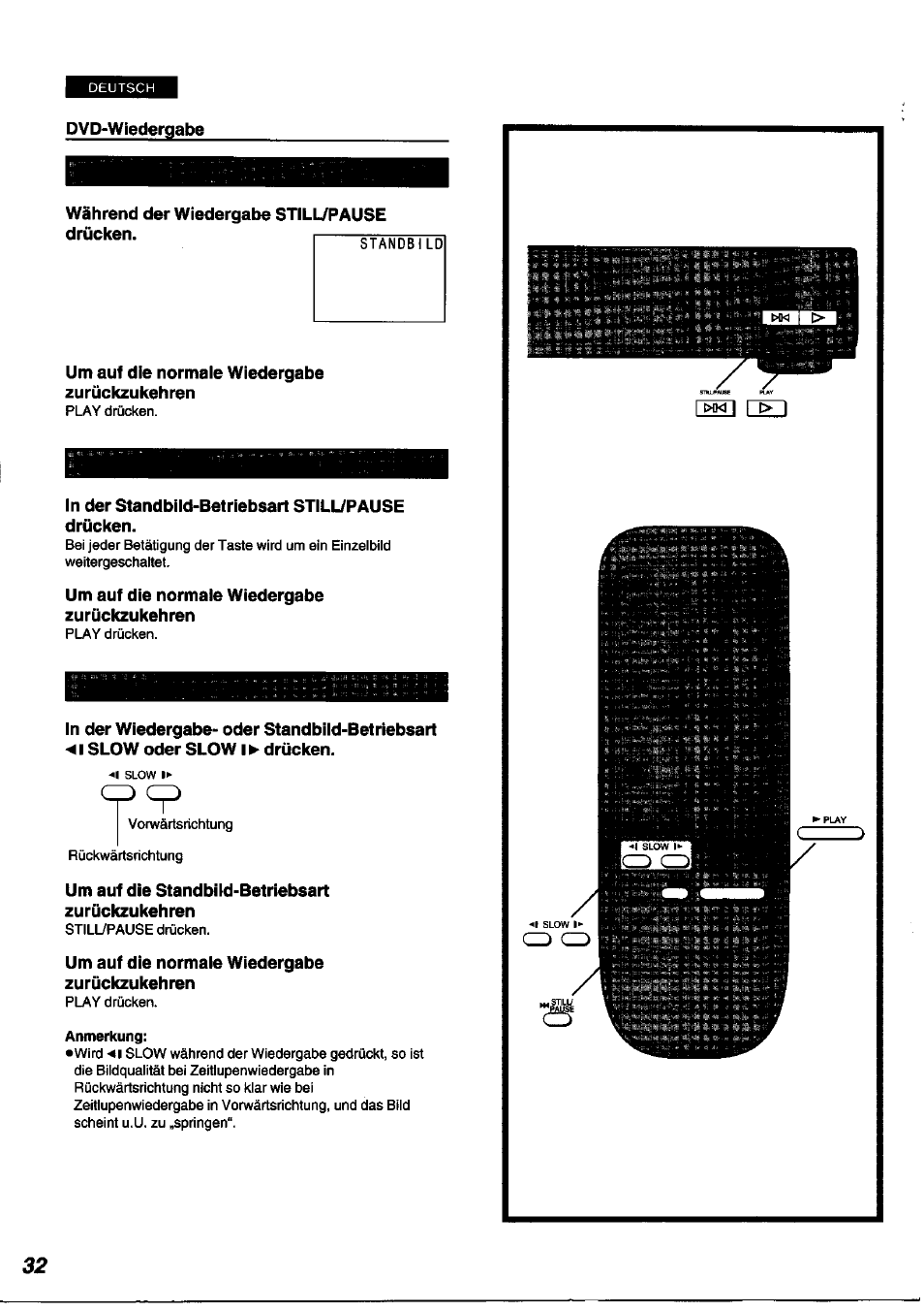 Panasonic DVDA100 User Manual | Page 32 / 96