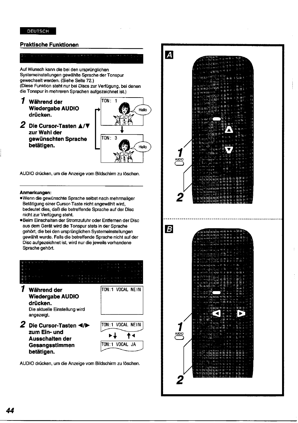 Panasonic DVDA100 User Manual | Page 44 / 96