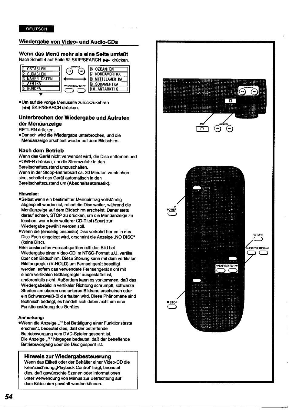 Panasonic DVDA100 User Manual | Page 54 / 96