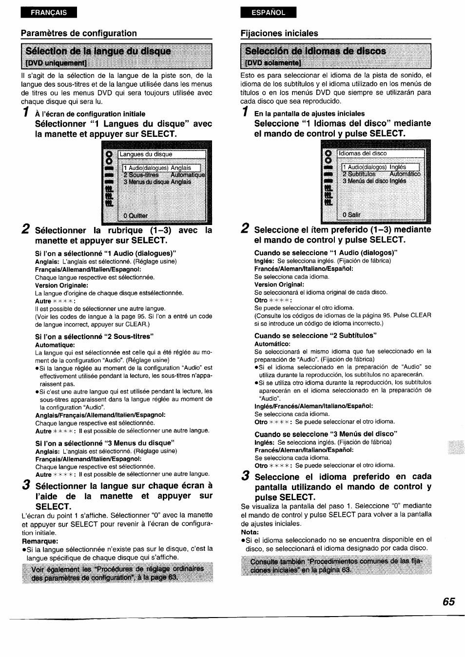 Zirli | Panasonic DVDA350 User Manual | Page 65 / 96