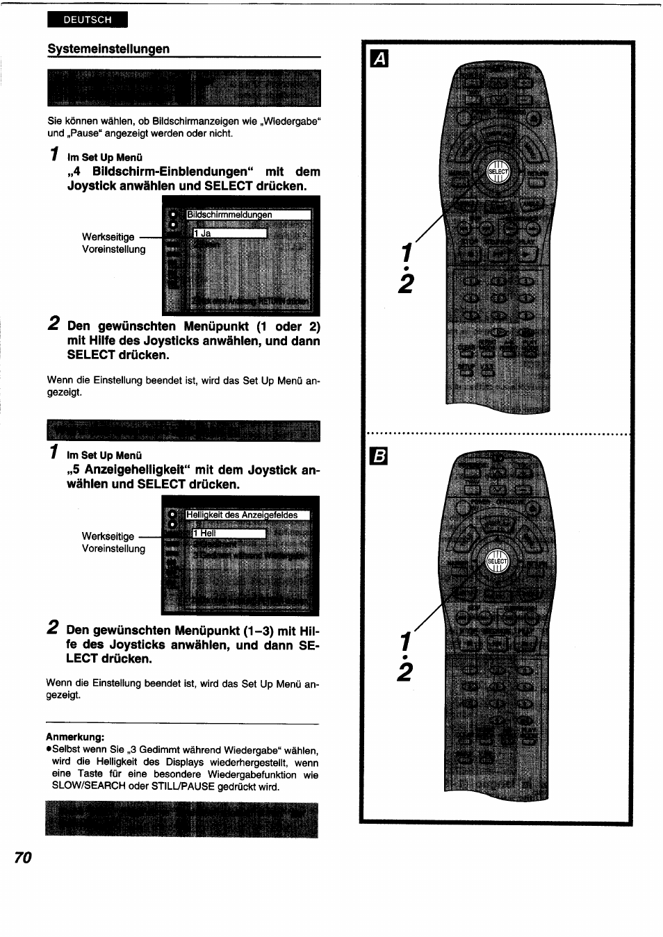 Panasonic DVDA350 User Manual | Page 70 / 96