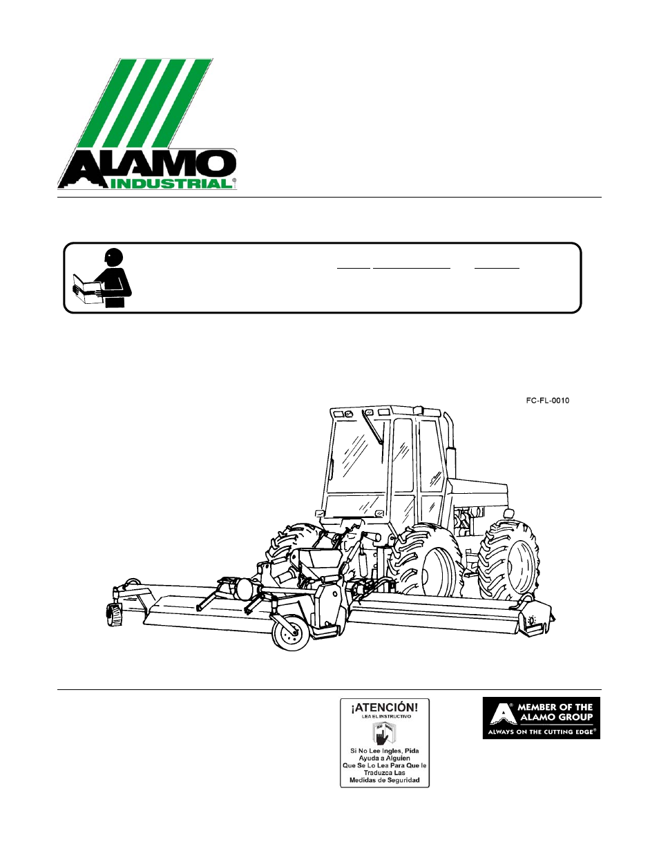 Alamo 803350C User Manual | 168 pages