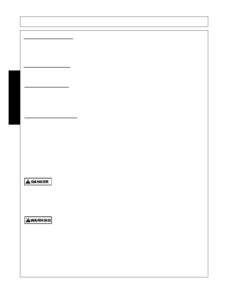 3 tractor horsepower, 4 tractor hydraulics, 5 front end weight | 6 power take off (pto), Operation, Opera t ion | Alamo 803350C User Manual | Page 106 / 168