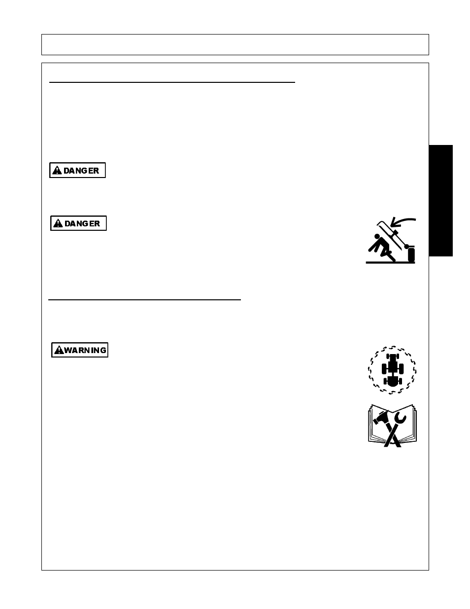 Pre-operation inspection and service, 1 mower pre-operation inspection/service, Operation | Opera t ion | Alamo 803350C User Manual | Page 113 / 168