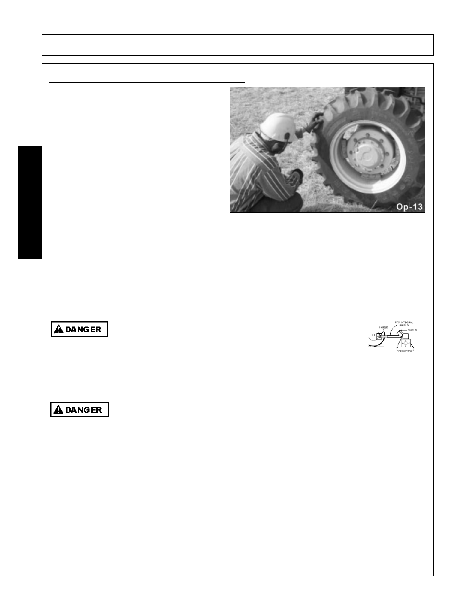 2 tractor pre-operation inspection/service, Tractor pre-operation inspection/service -14, Operation | Opera t ion | Alamo 803350C User Manual | Page 114 / 168