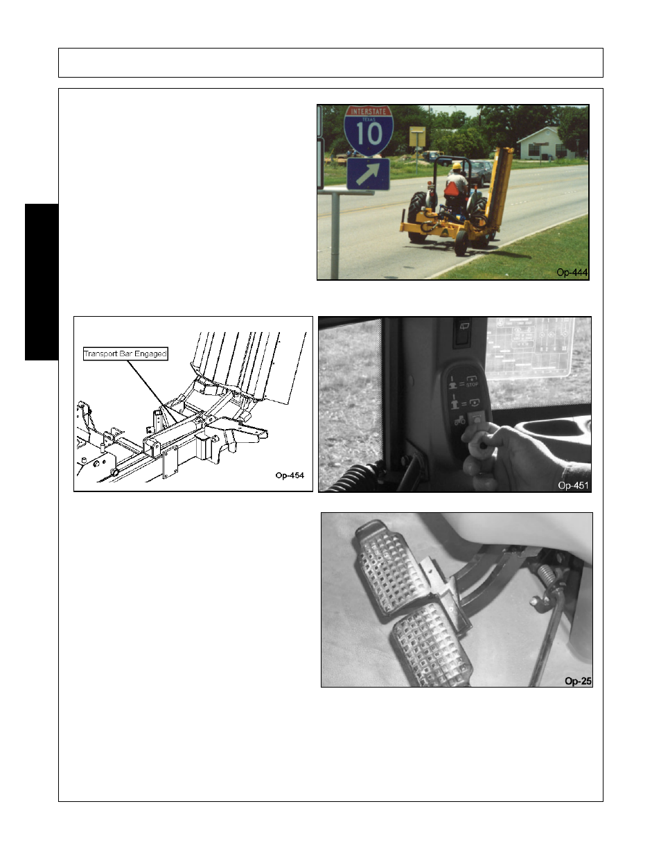 Operation, Opera t ion | Alamo 803350C User Manual | Page 134 / 168