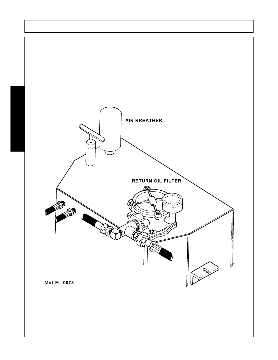 Changing hydraulic system filter, Changing hydraulic system filter -4, Maintenance | Alamo 803350C User Manual | Page 144 / 168