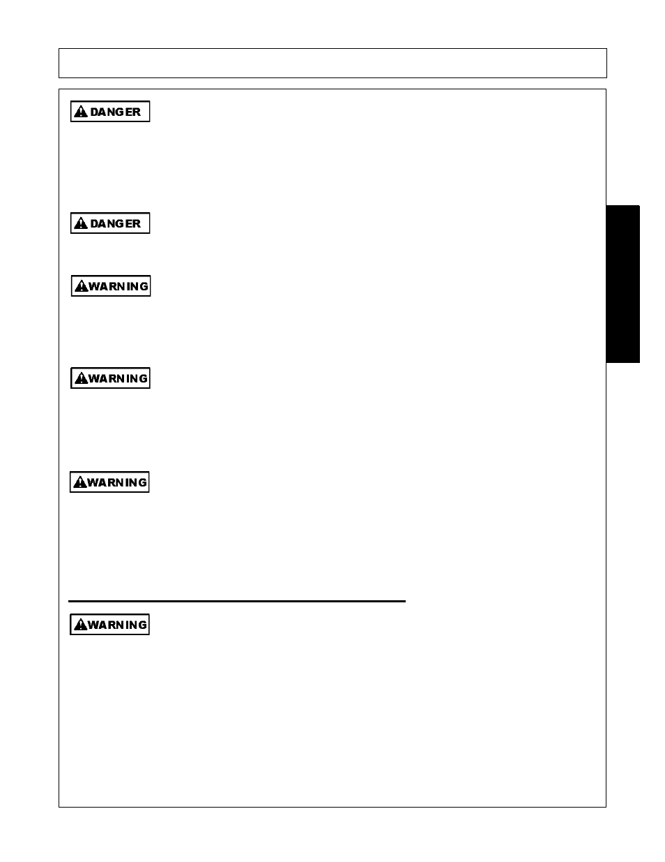 Transporting safety instructions and practices, Transporting safety instructions and practices -11, Safety | Alamo 803350C User Manual | Page 19 / 168