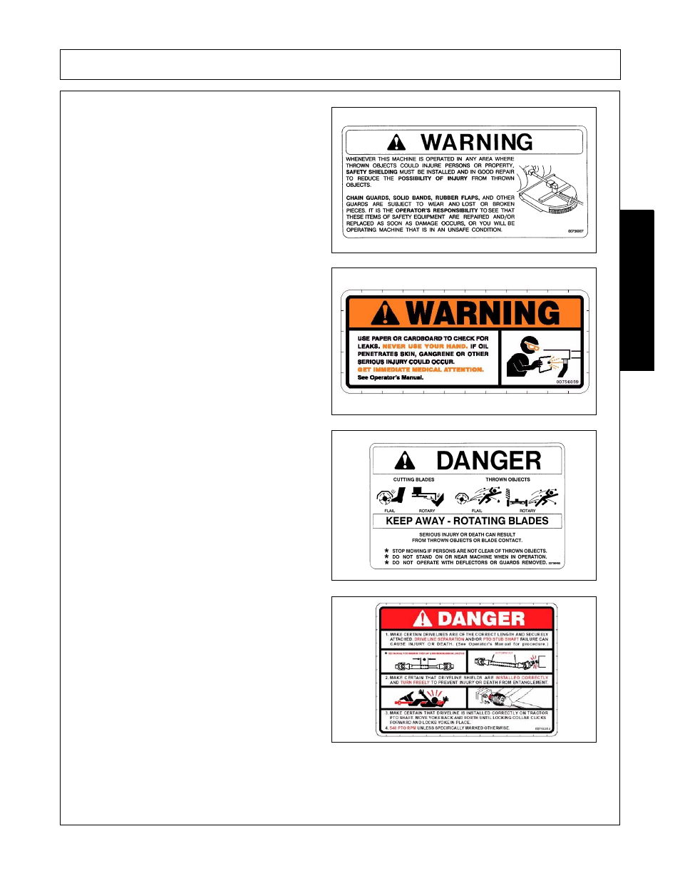 Safety | Alamo 803350C User Manual | Page 27 / 168