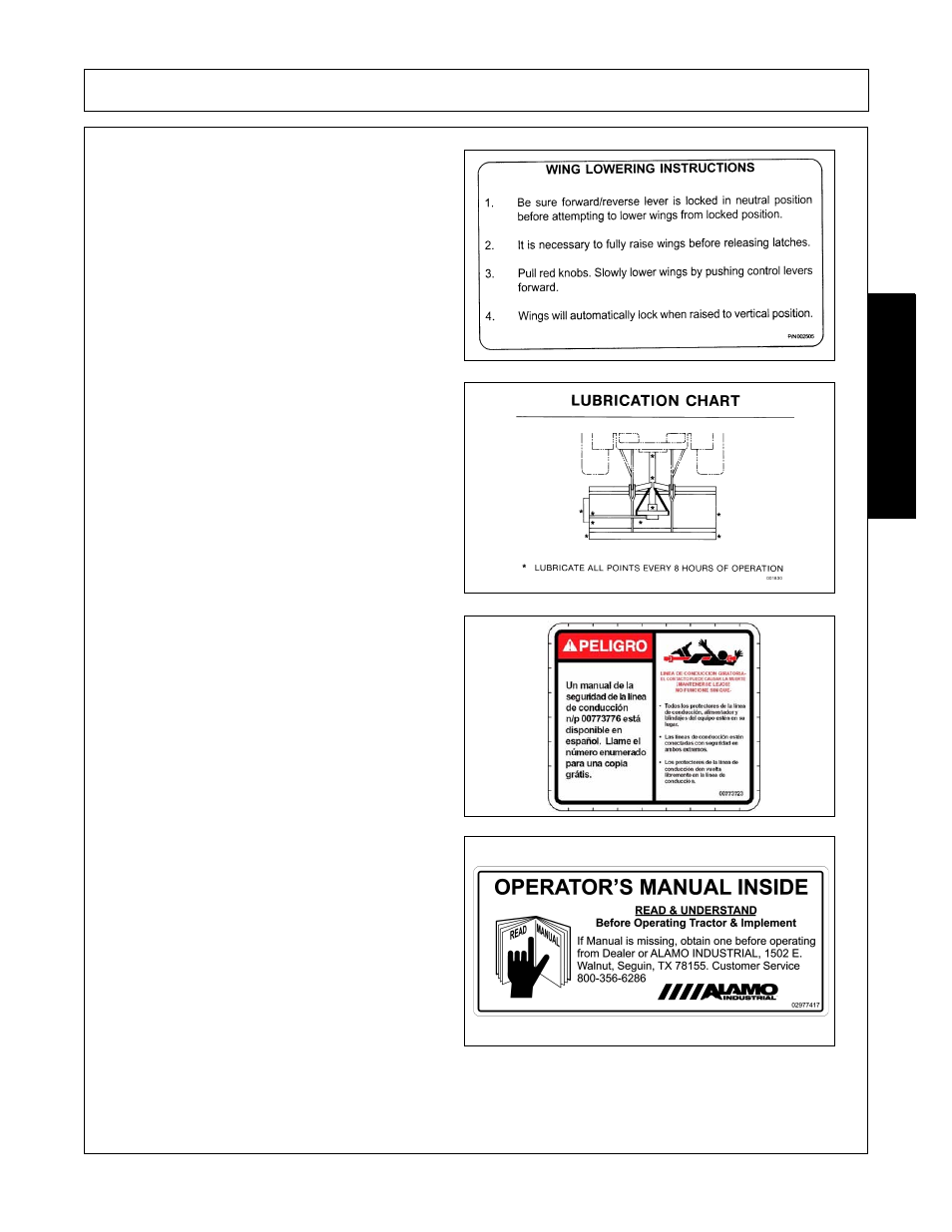 Safety | Alamo 803350C User Manual | Page 33 / 168