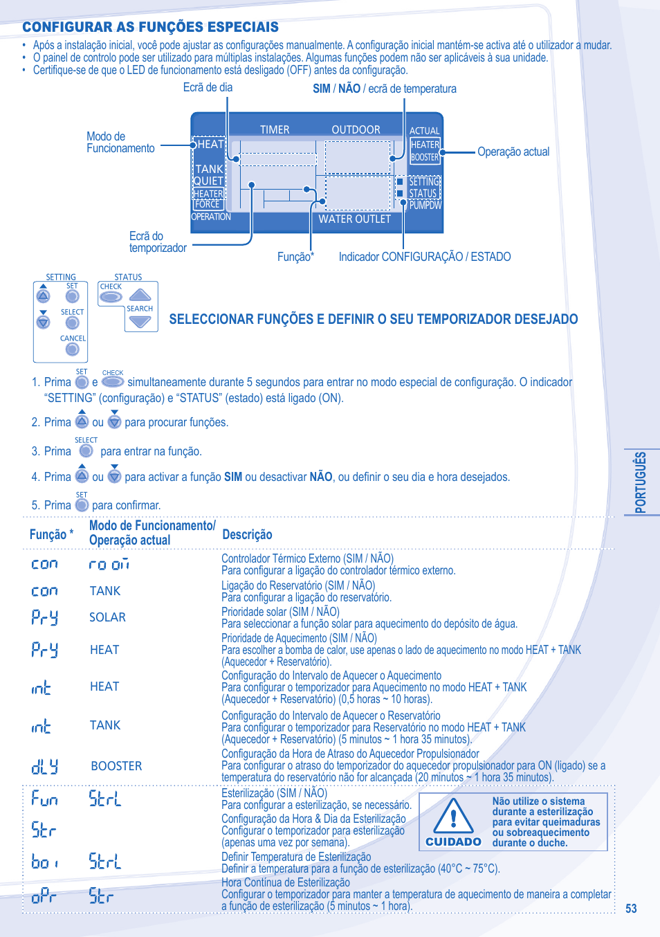Panasonic WHUX12DE5 User Manual | Page 53 / 76