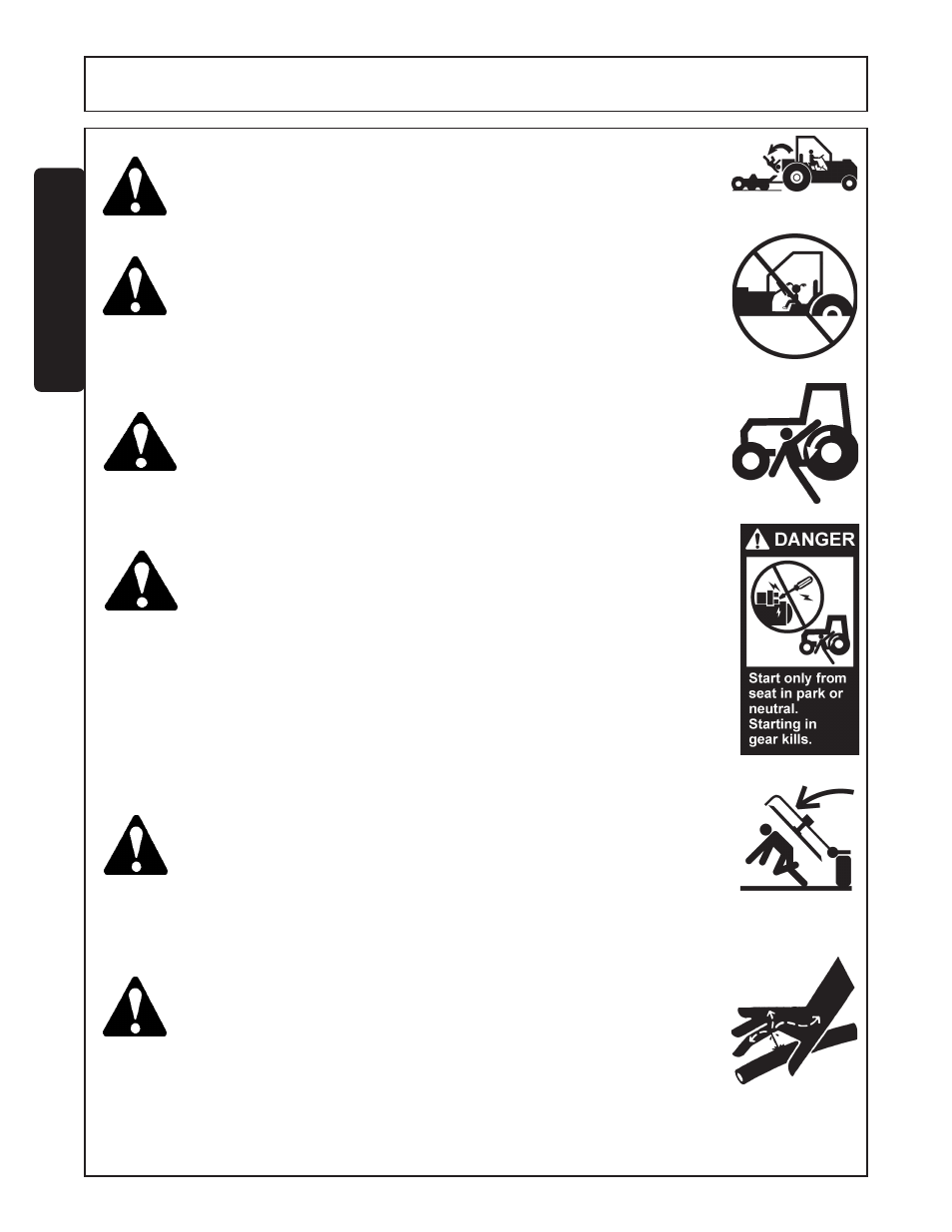 Safety | Alamo SR14 User Manual | Page 10 / 166