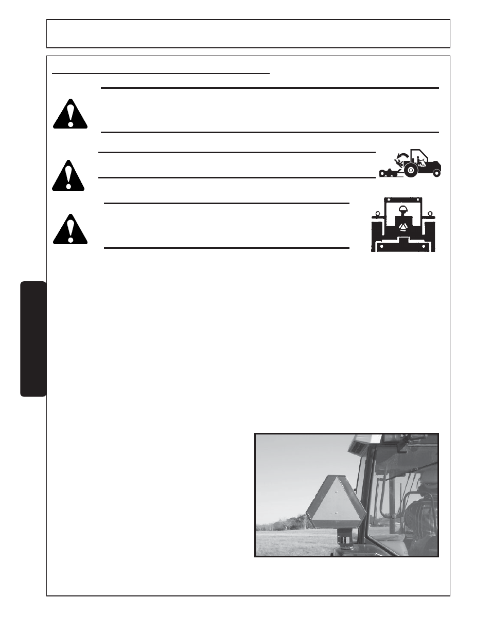 1) transporting on public roadways -38, Operation, Opera tion | 1 transporting on public roadways | Alamo SR14 User Manual | Page 124 / 166