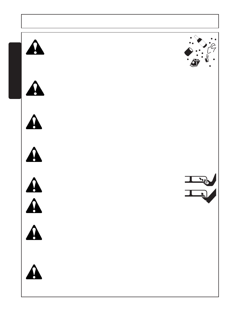 Safety | Alamo SR14 User Manual | Page 14 / 166