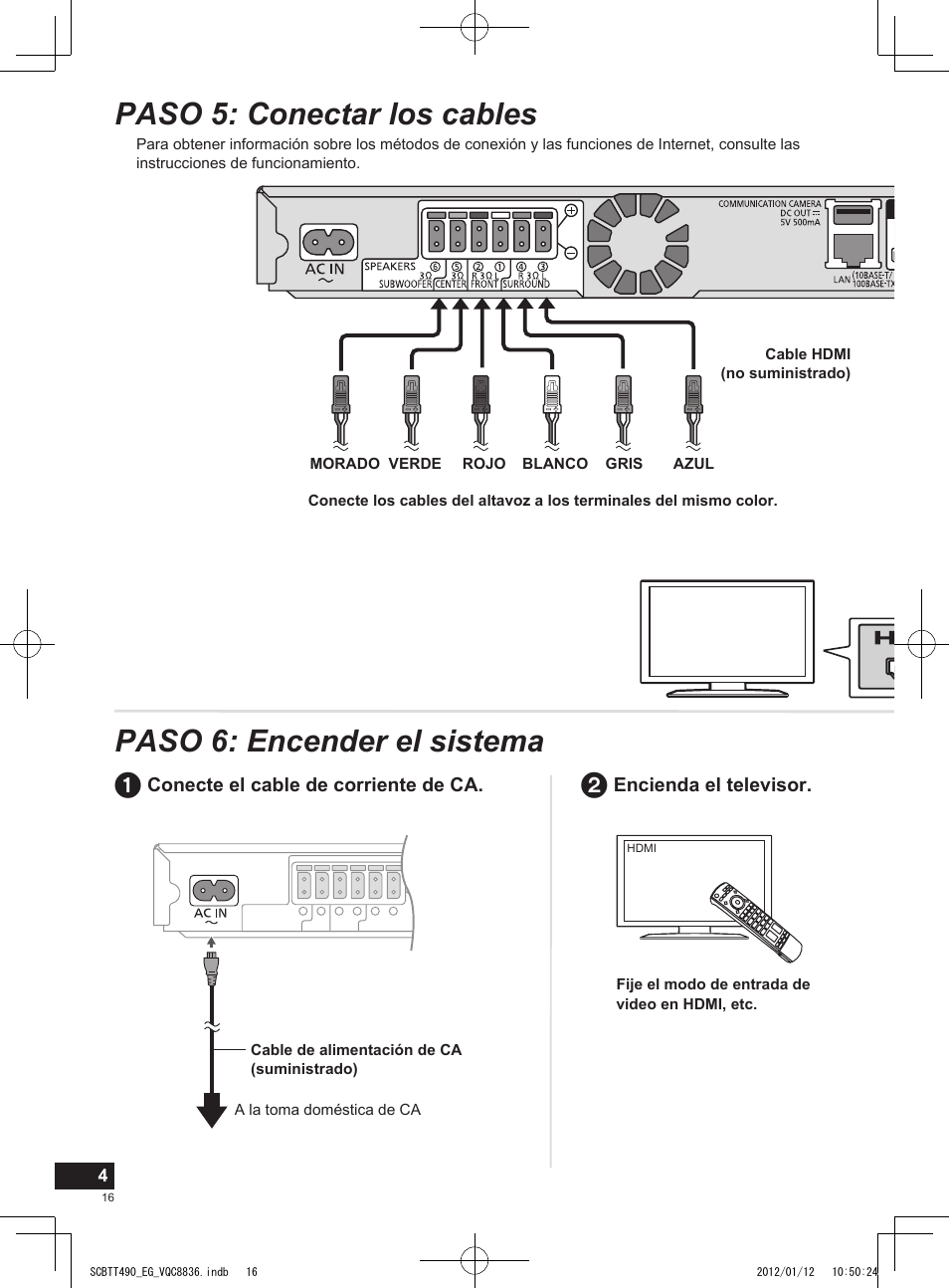 Panasonic SCBTT490EGK User Manual | Page 16 / 36