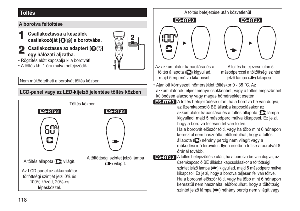 Panasonic ESRT33 User Manual | Page 118 / 142