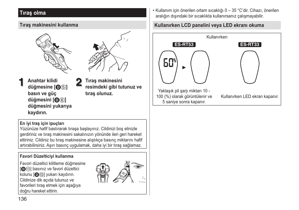 Panasonic ESRT33 User Manual | Page 136 / 142