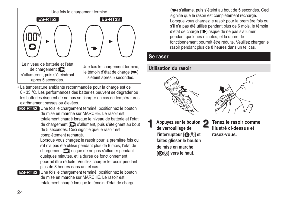 Panasonic ESRT33 User Manual | Page 24 / 142