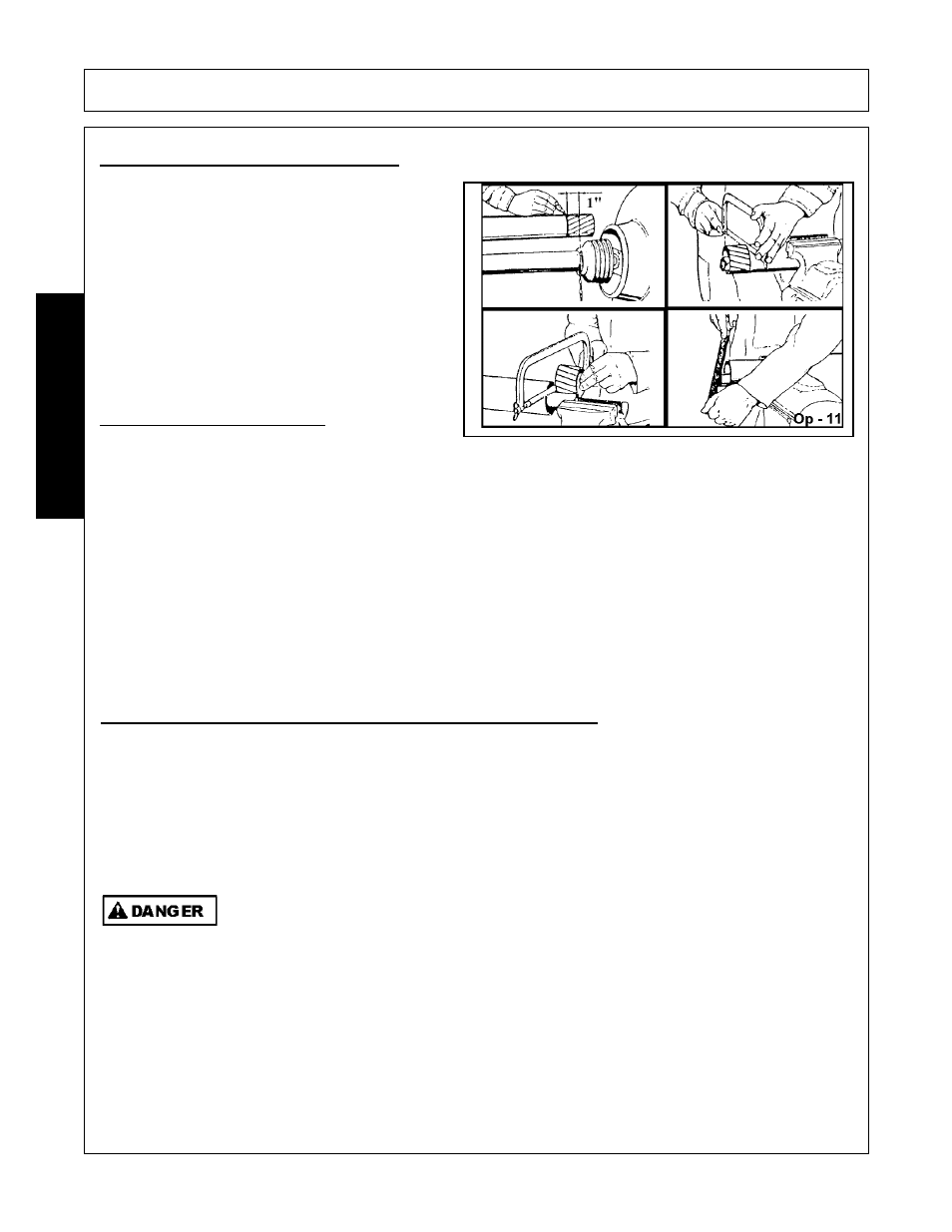 Pre-operation inspection and service, Pre-operation inspection and service -14, Operation | Opera t ion | Alamo Interstater FC-FL-0001 User Manual | Page 124 / 186