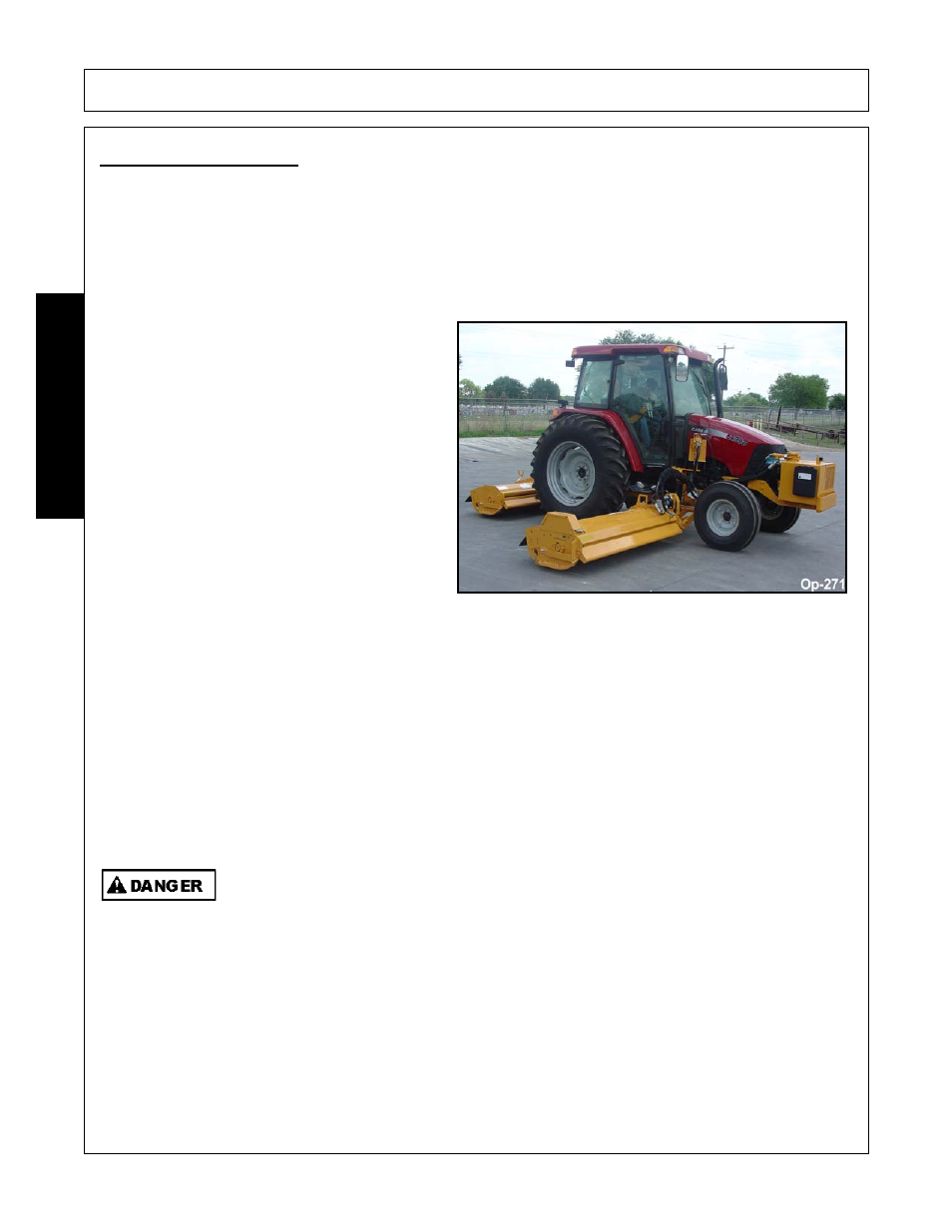Mower storage, Mower storage -36, Operation | Opera t ion | Alamo Interstater FC-FL-0001 User Manual | Page 146 / 186