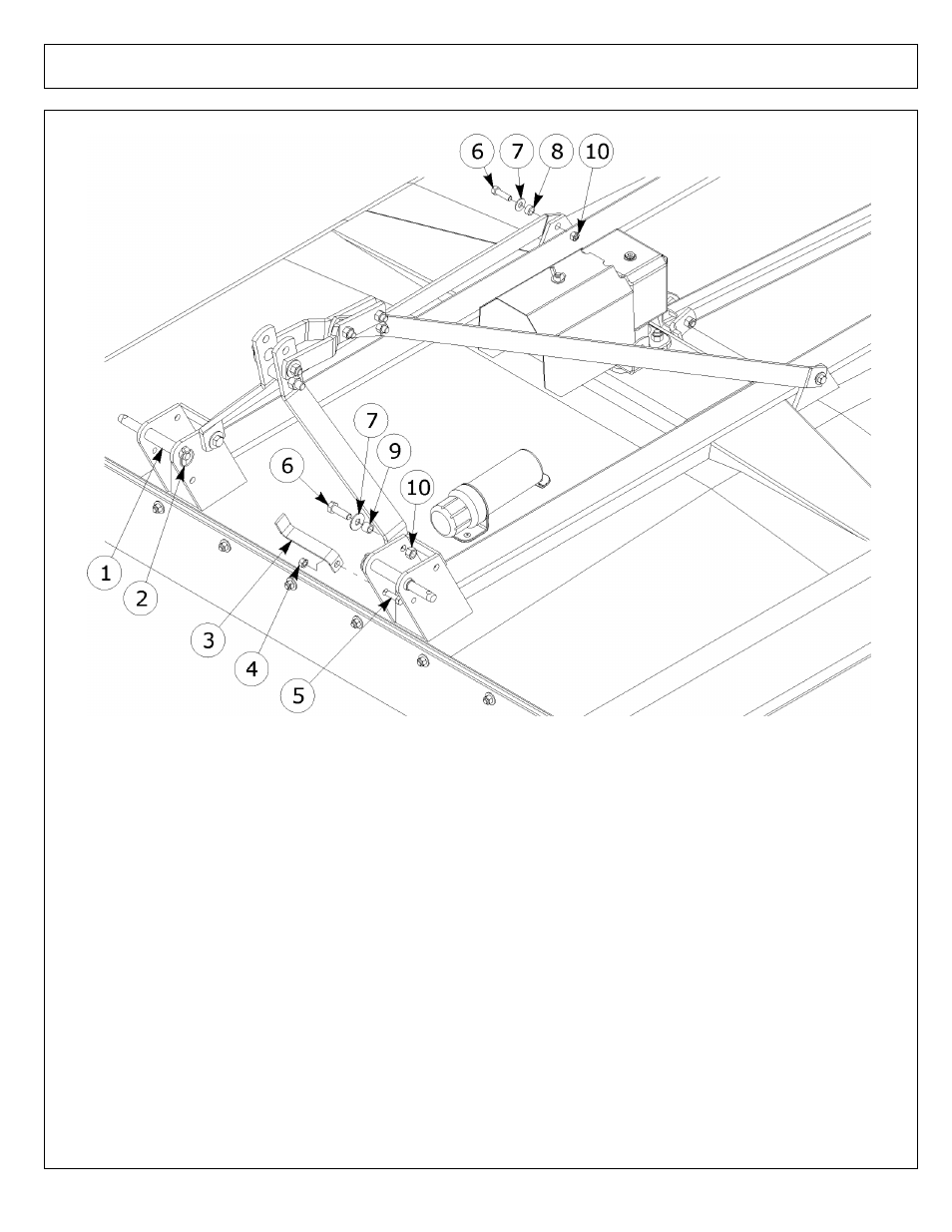 A-frame quick hitch attachment - rx60, rx72 | Alamo RX60 User Manual | Page 10 / 52