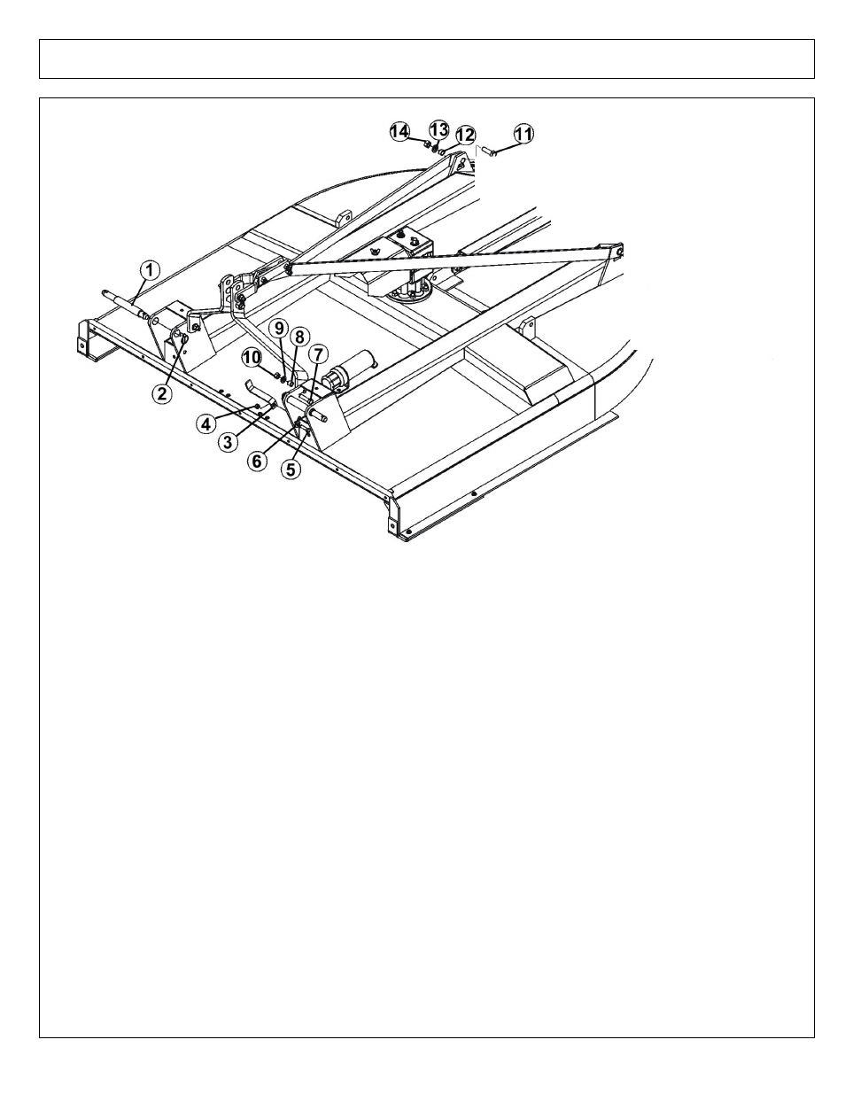 A-frame quick hitch attachment - rx84 | Alamo RX60 User Manual | Page 11 / 52