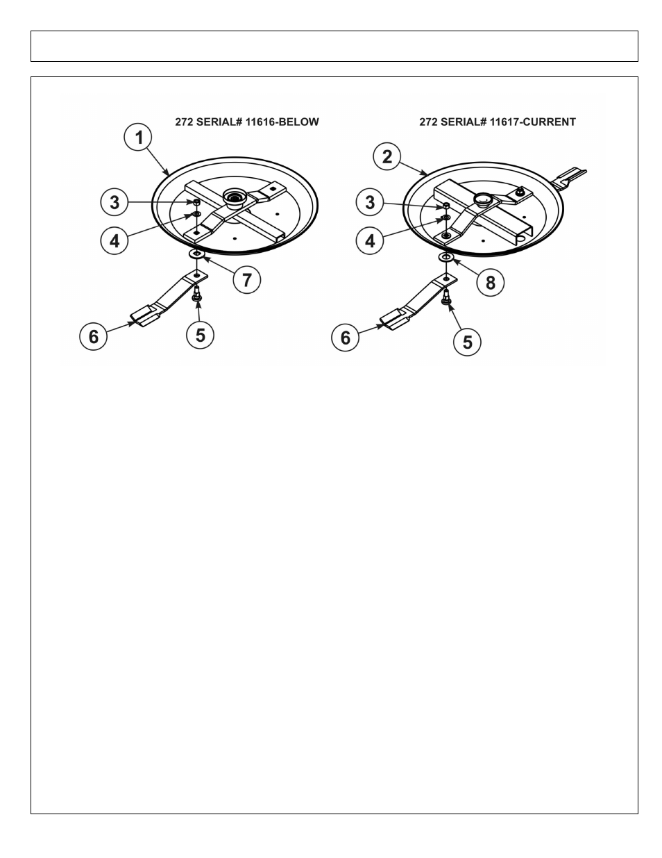 Blade pan assembly - rx72 | Alamo RX60 User Manual | Page 15 / 52