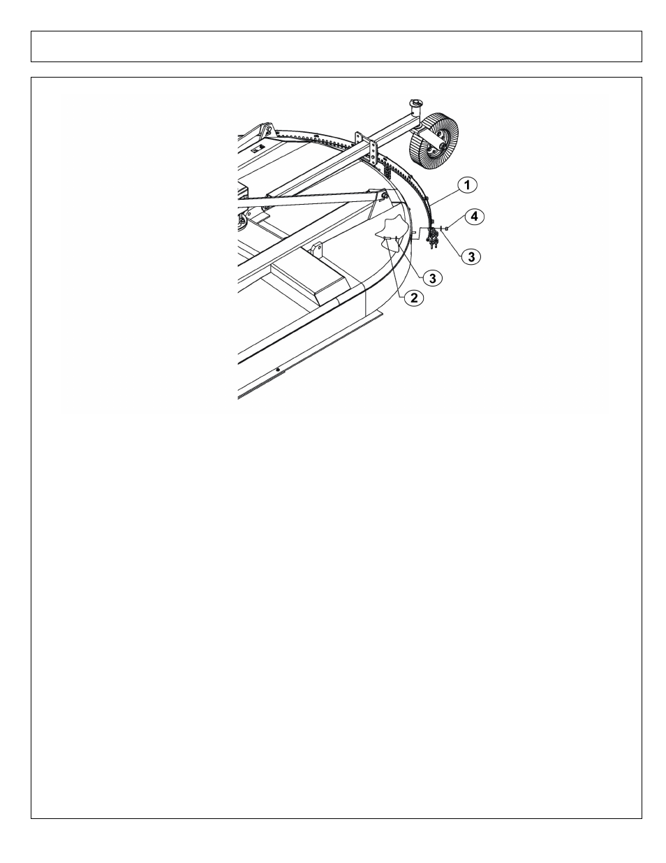 Chainguard assembly - double rear rx84 | Alamo RX60 User Manual | Page 19 / 52