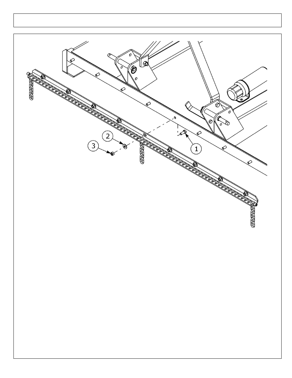 Chainguard assembly - front | Alamo RX60 User Manual | Page 20 / 52