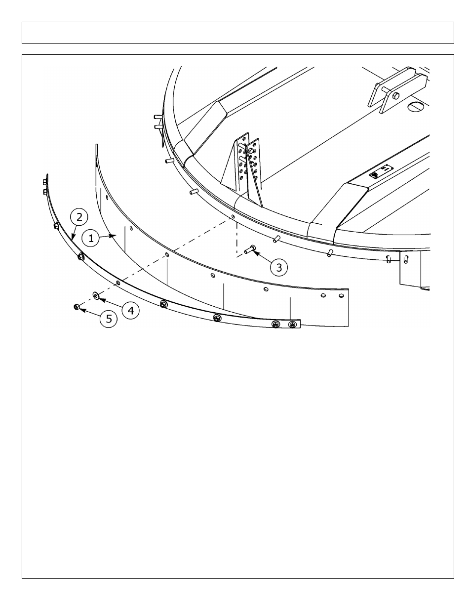 Deflector assembly - rear | Alamo RX60 User Manual | Page 23 / 52