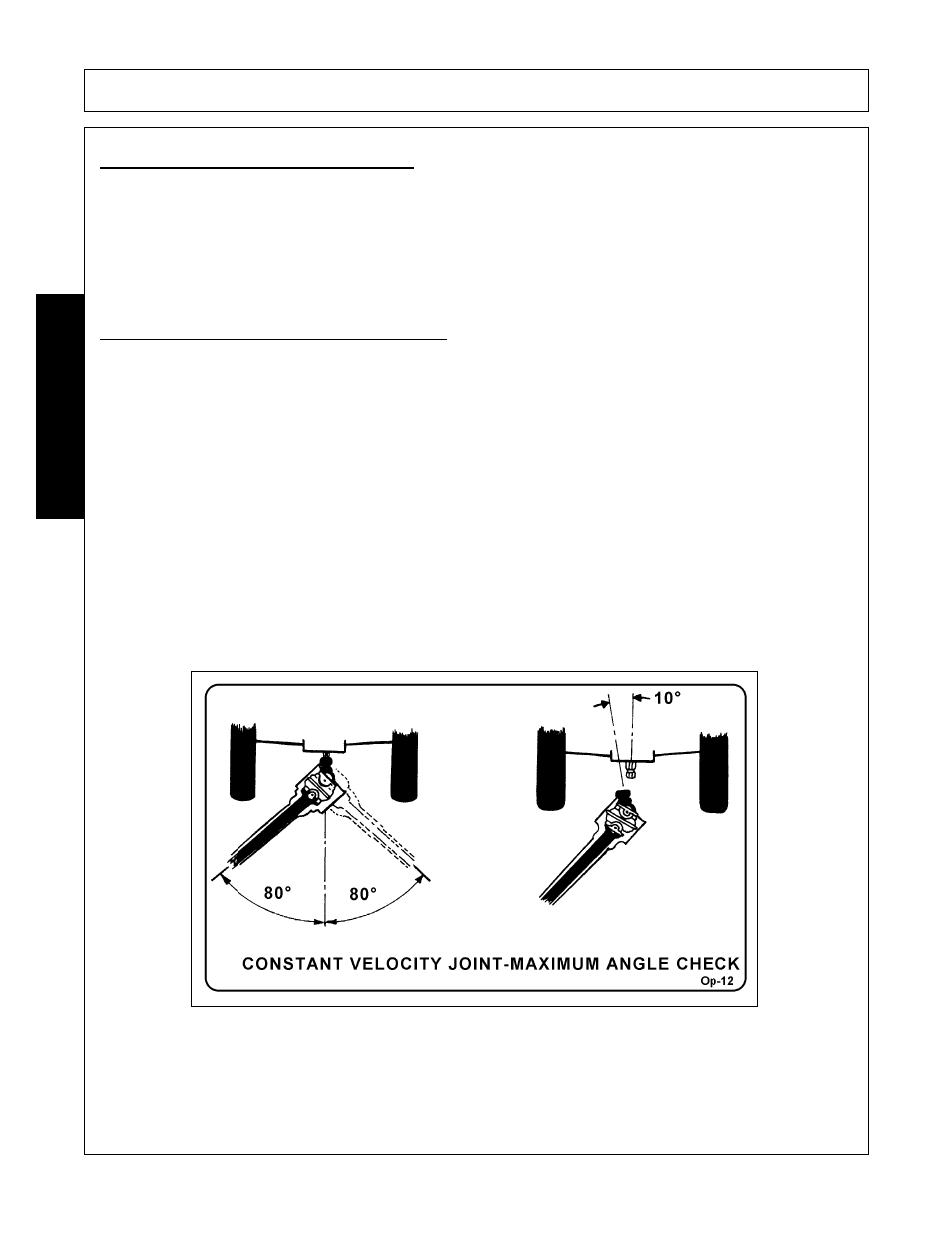 2 constant velocity (cv) driveline, Constant velocity (cv) driveline -18, Operation | Opera t ion | Alamo Eagle 20 User Manual | Page 118 / 186