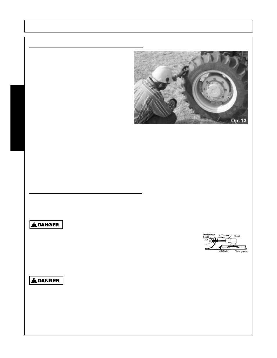 1 tractor pre-operation inspection/service, 2 mower pre-operation inspection/service, Operation | Opera t ion | Alamo Eagle 20 User Manual | Page 120 / 186