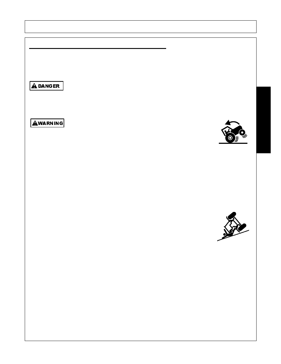 Driving the tractor and implement, Driving the tractor and implement -29, Operation | Opera t ion | Alamo Eagle 20 User Manual | Page 129 / 186