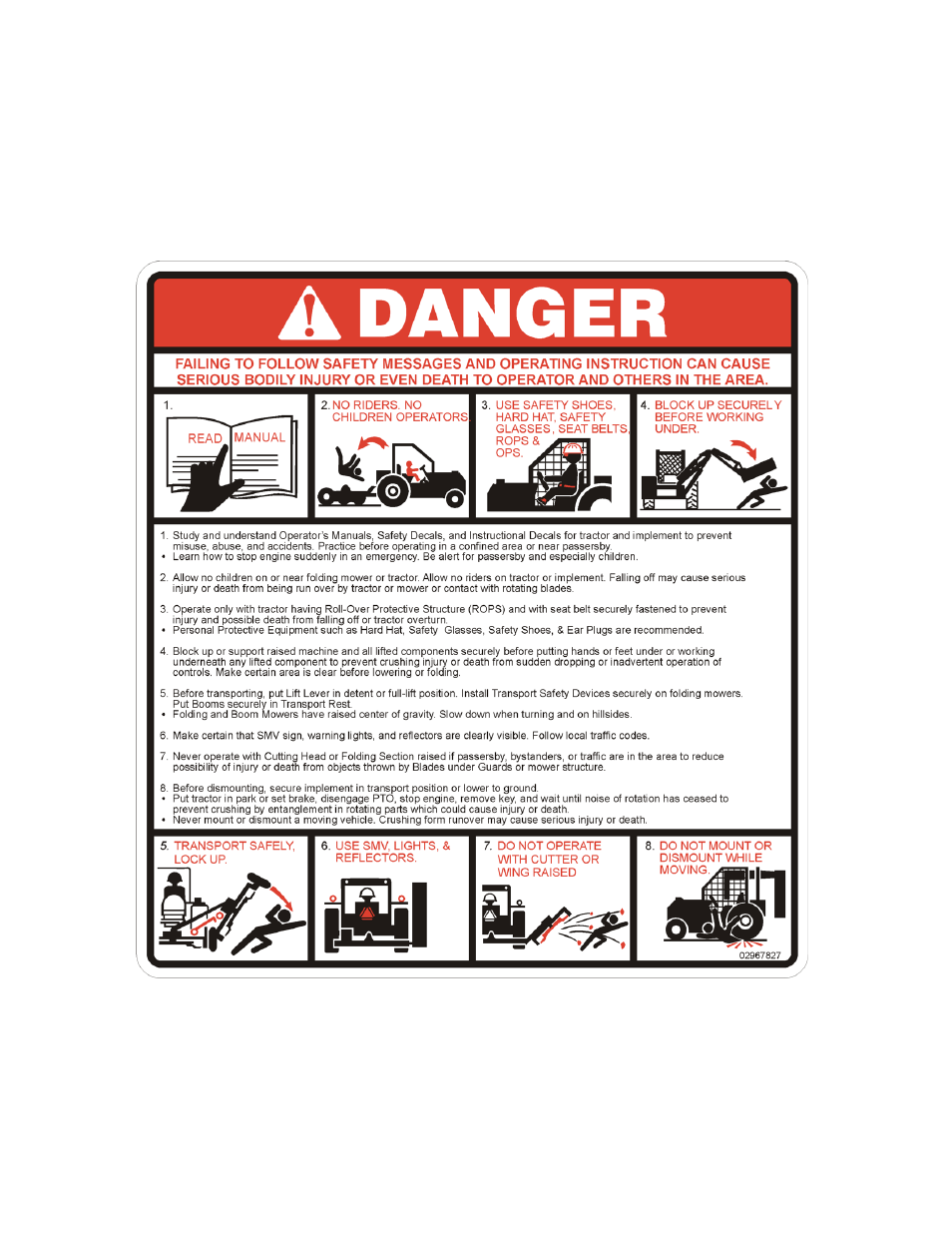To the owner/operator/dealer | Alamo Eagle 20 User Manual | Page 2 / 186