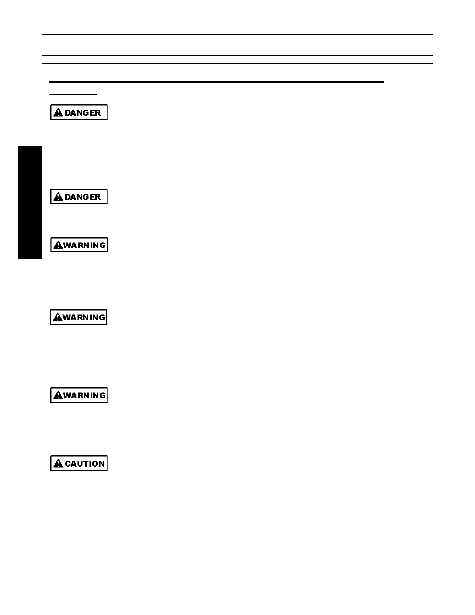 Safety | Alamo Eagle 20 User Manual | Page 20 / 186