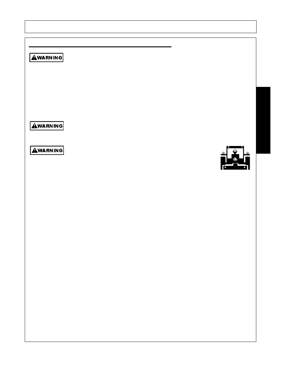 Transporting safety instructions and practices, Transporting safety instructions and practices -13, Safety | Alamo Eagle 20 User Manual | Page 21 / 186