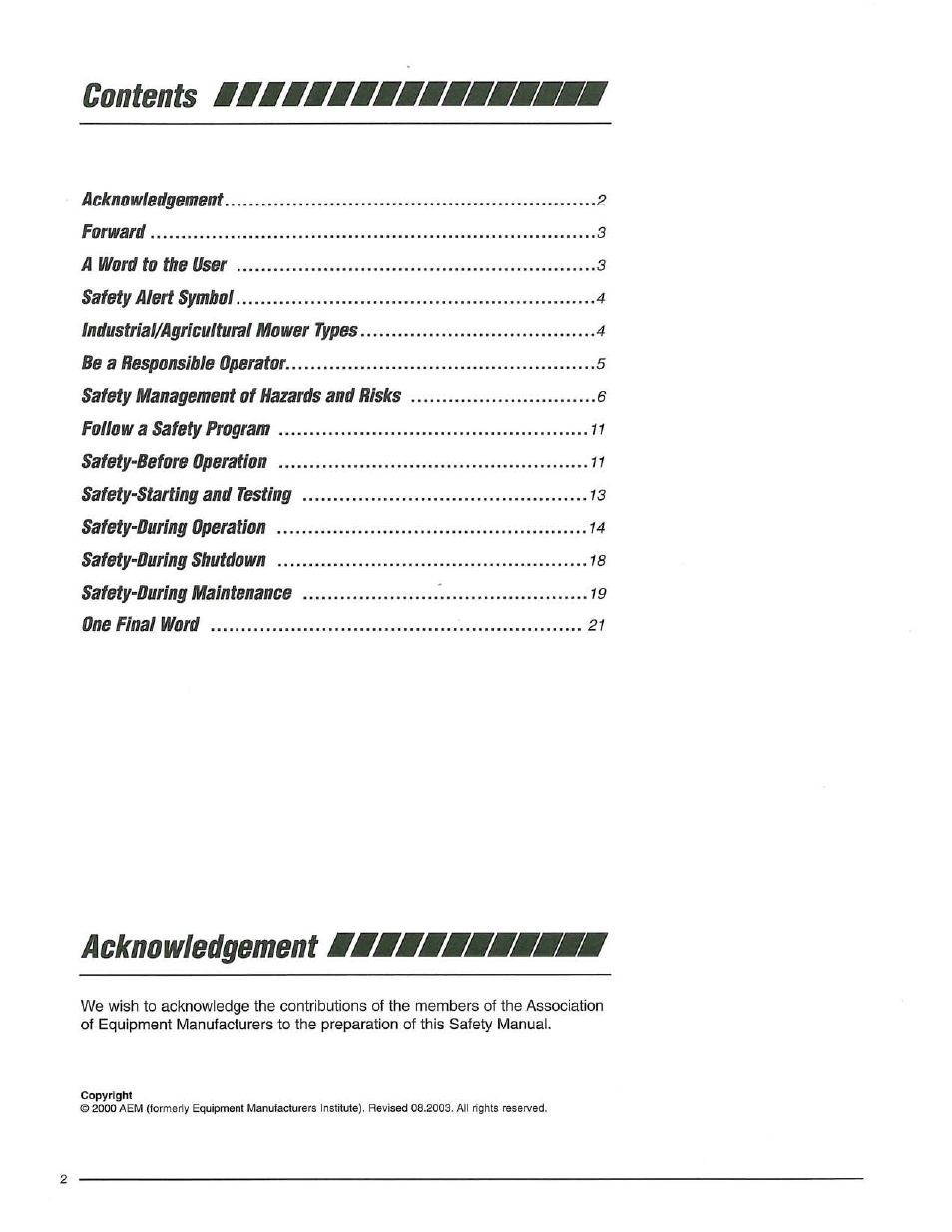 Alamo Eagle 20 User Manual | Page 39 / 186