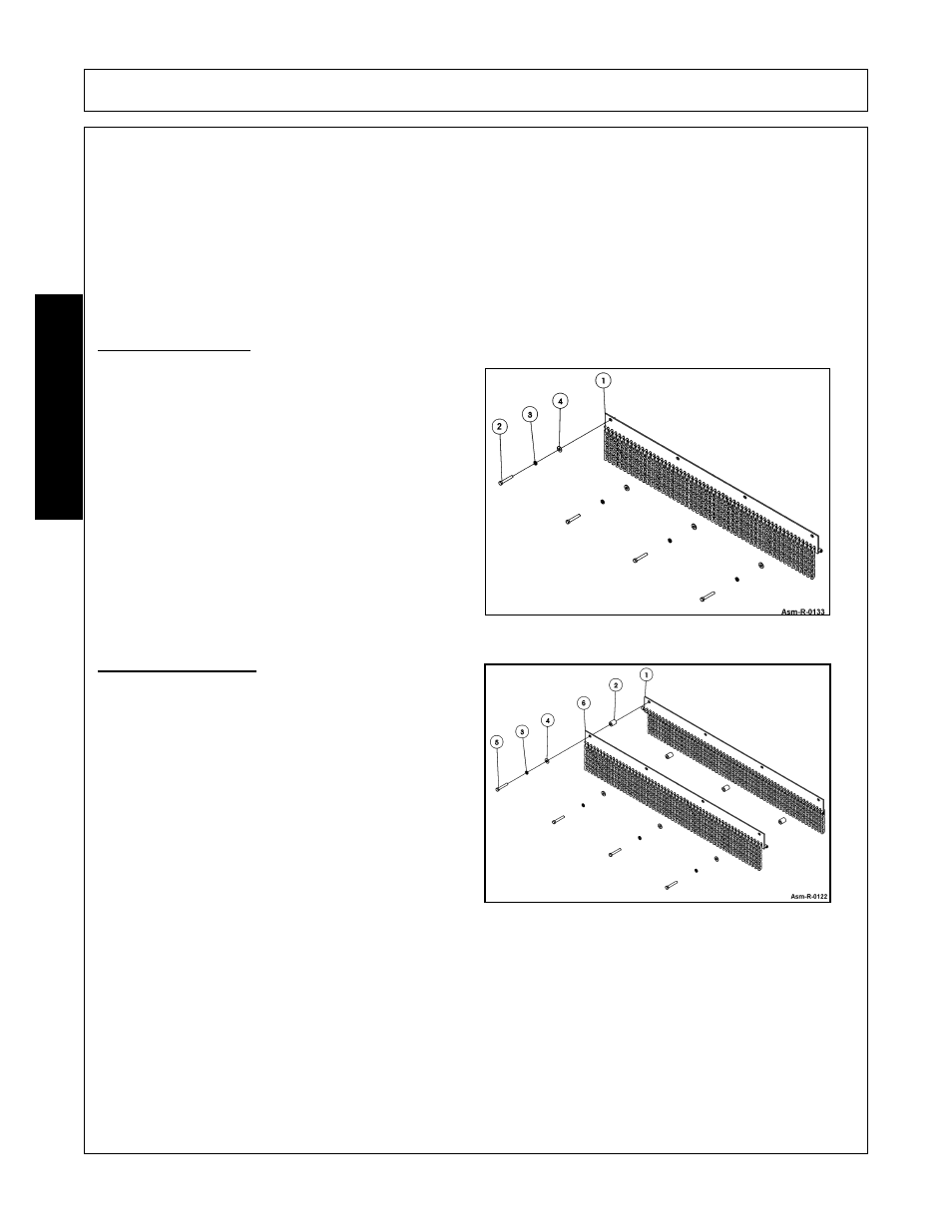 Chain guard attachment, Chain guard attachment -10, Assembly | Assembl y | Alamo Eagle 20 User Manual | Page 96 / 186