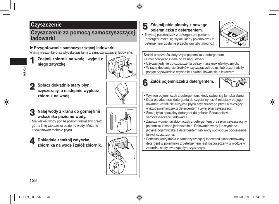 Panasonic ESLF71 User Manual | Page 128 / 192