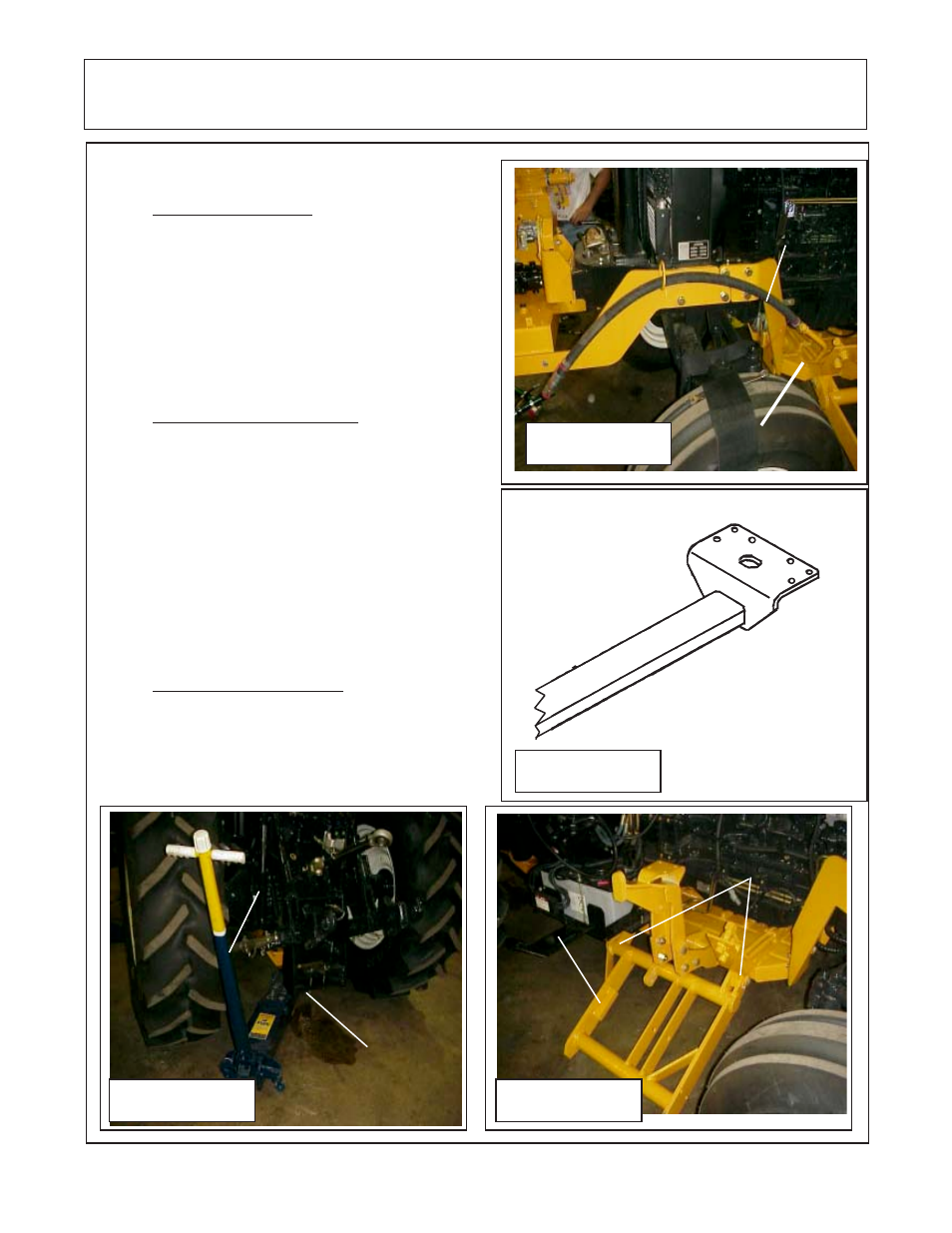 Main frame dual / single wing, Figure 4, Figure 5 | Figure 6, Figure 7 | Alamo Interstater TS-100A User Manual | Page 13 / 72