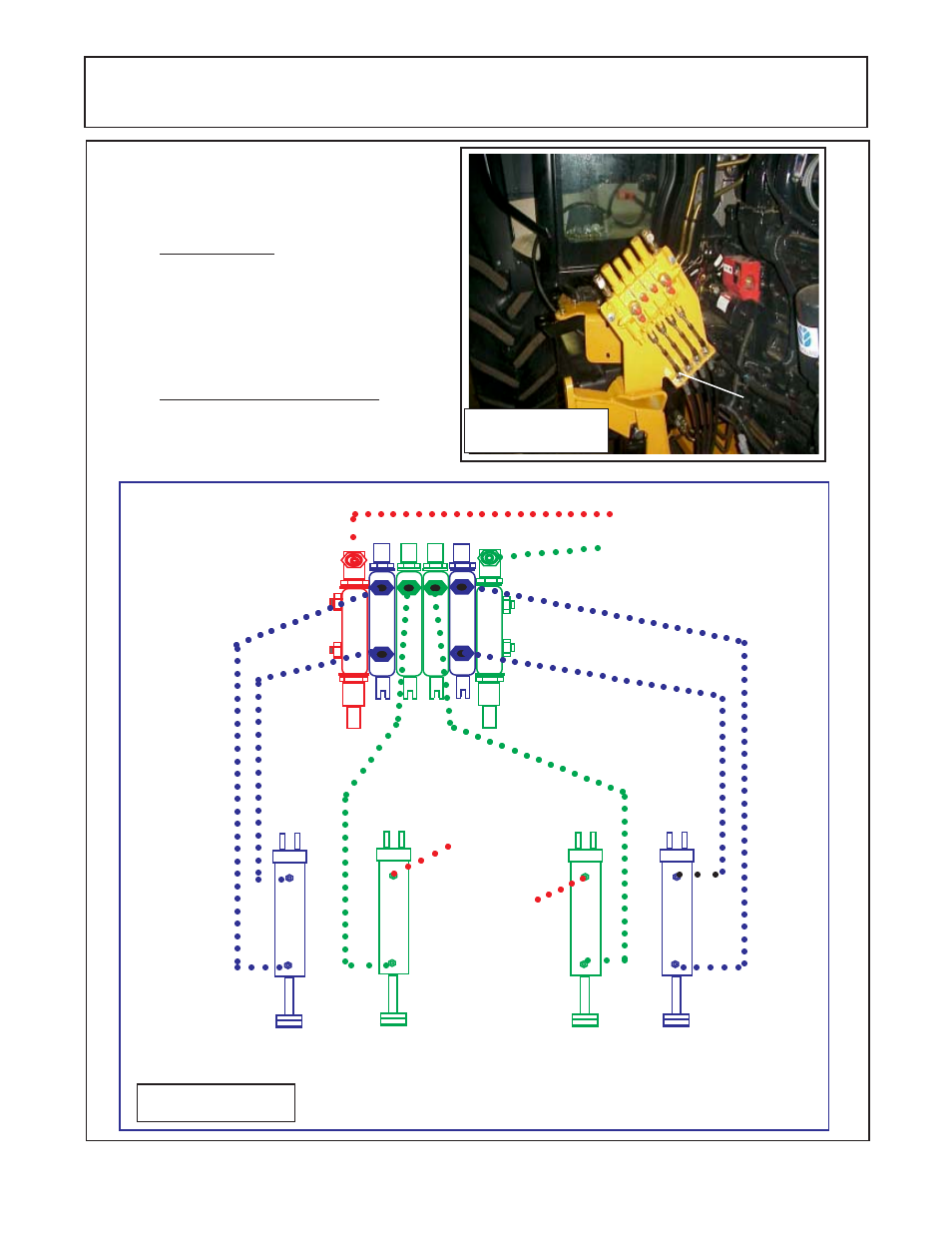 Remote control cable connections, Figure 28, Figure 29 | Page 4 - 9, Remote control cable connections: (continued), Cable retaining nuts (qty 4), Vent plug, P" pressure port, T" tank return port, 2004 alamo group inc | Alamo Interstater TS-100A User Manual | Page 35 / 72