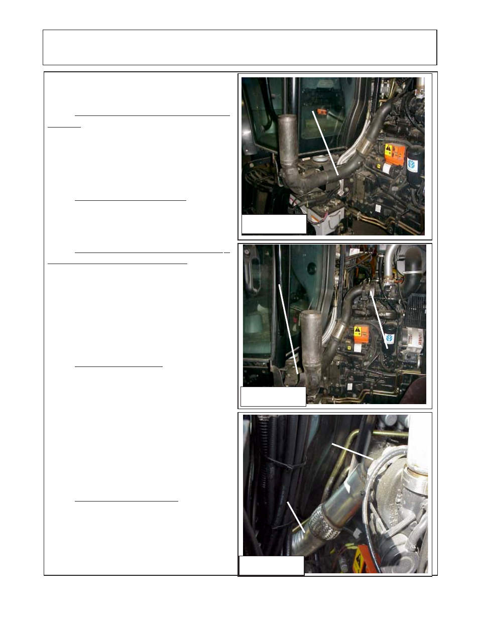 Tractor exhaust modification, Figure 1, Figure 3 figure 2 | Alamo Interstater TS-100A User Manual | Page 40 / 72