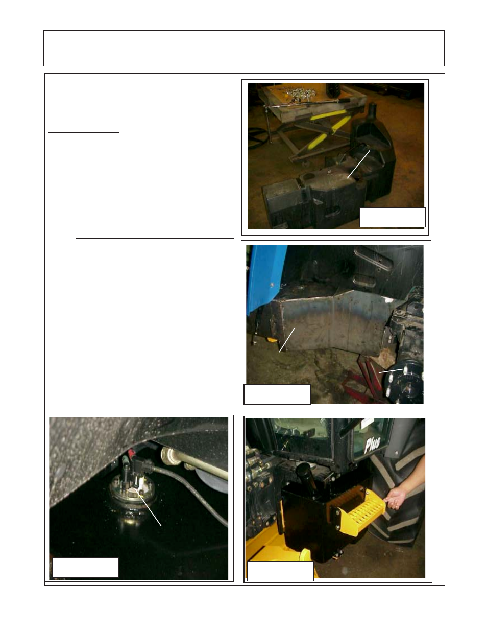 Manufactured fuel tank installation, Figure 1, Figure 2 | Figure 3, Figure 4 | Alamo Interstater TS-100A User Manual | Page 44 / 72