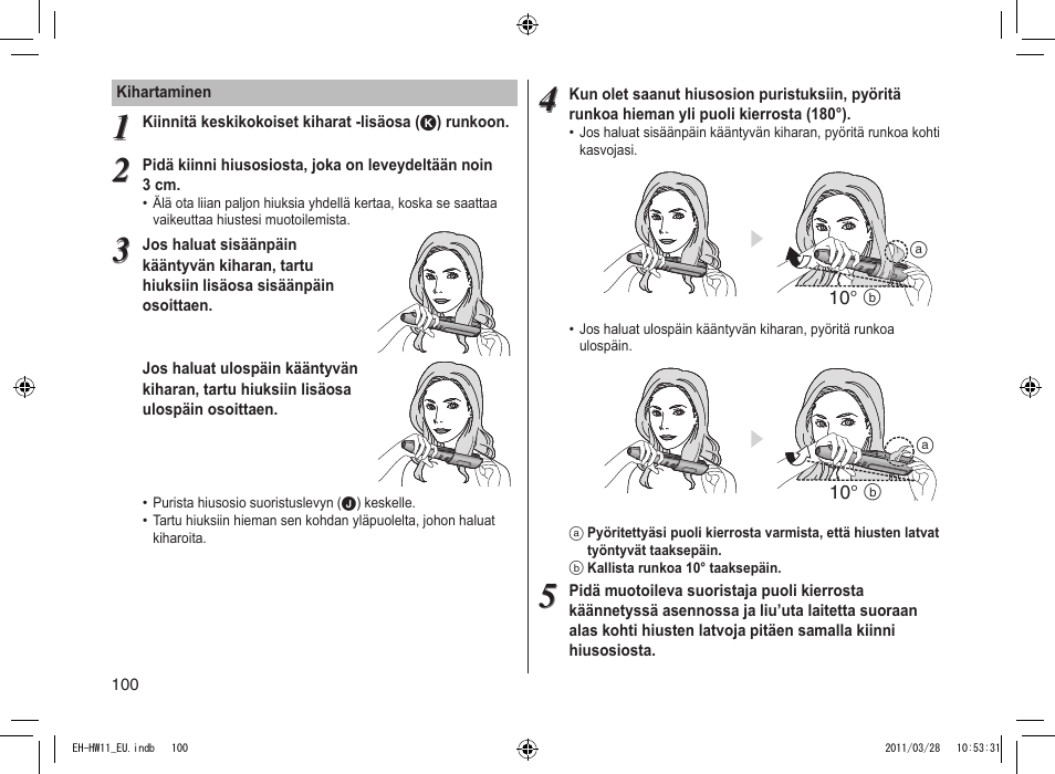 Panasonic EHHW11 User Manual | Page 100 / 158