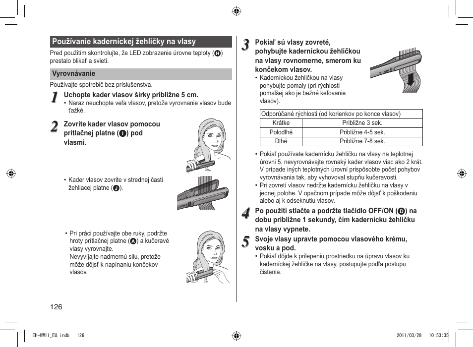 Panasonic EHHW11 User Manual | Page 126 / 158