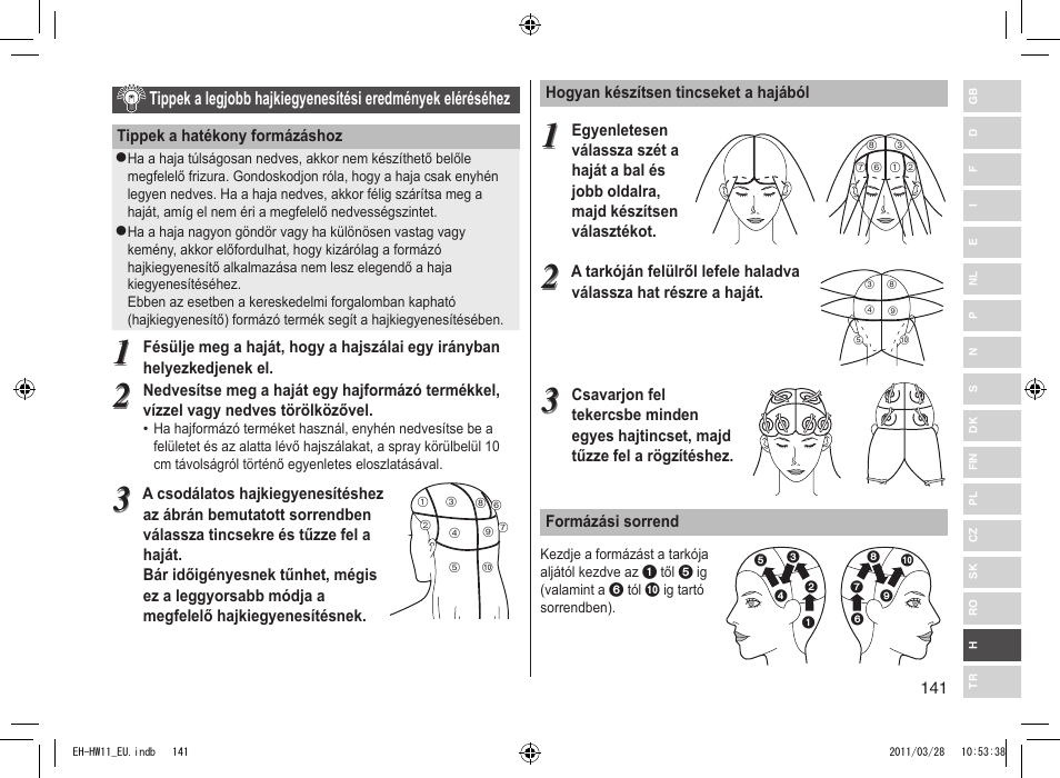 Panasonic EHHW11 User Manual | Page 141 / 158
