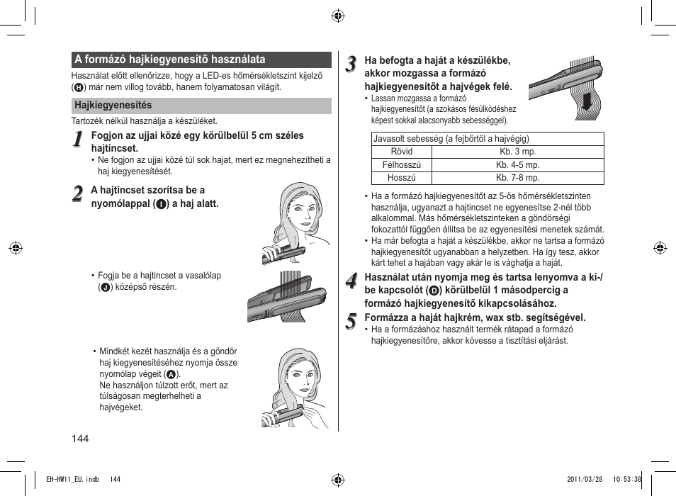 Panasonic EHHW11 User Manual | Page 144 / 158