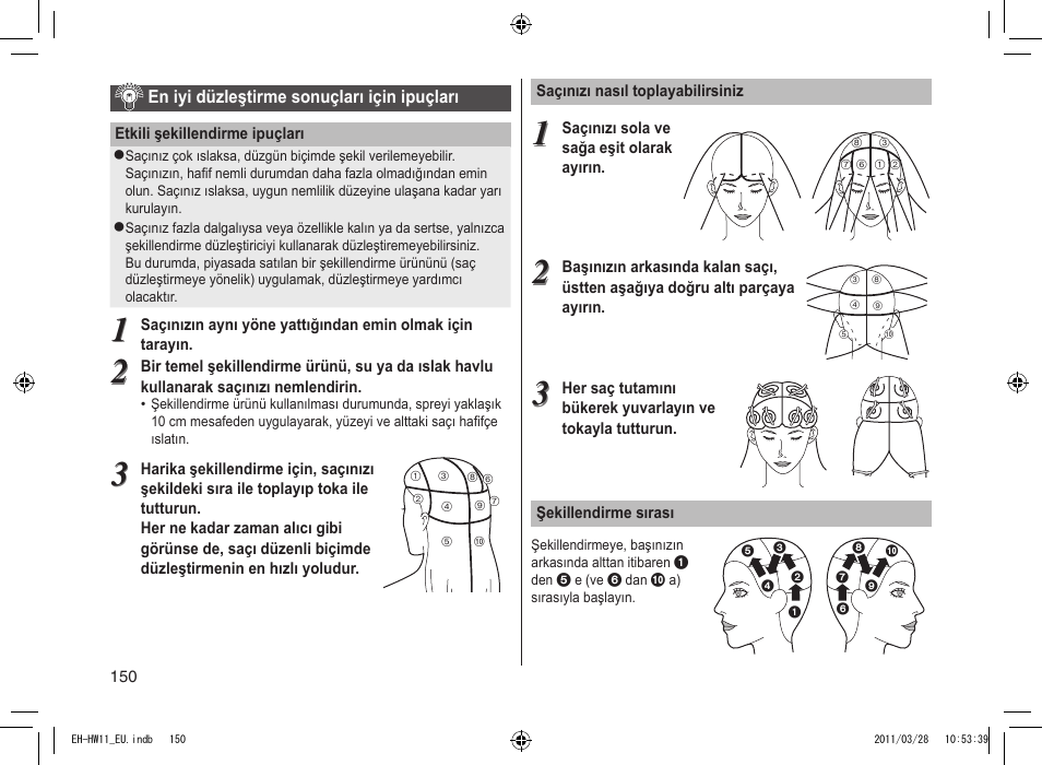 Panasonic EHHW11 User Manual | Page 150 / 158