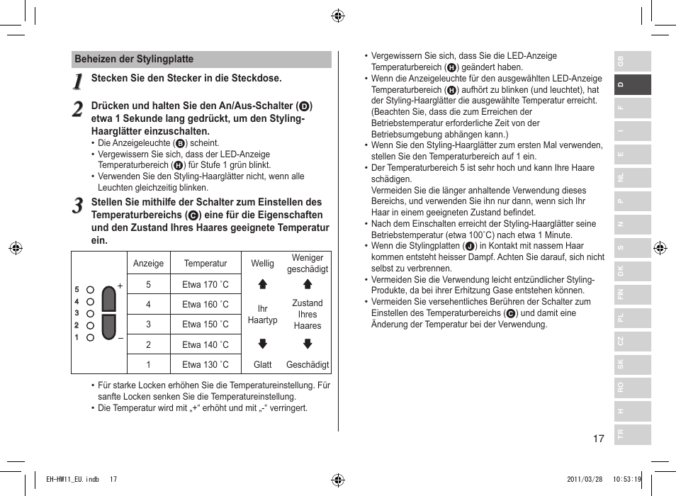 Panasonic EHHW11 User Manual | Page 17 / 158
